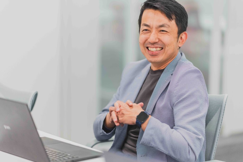 御社の展開されている事業についてインタビュー写真2
