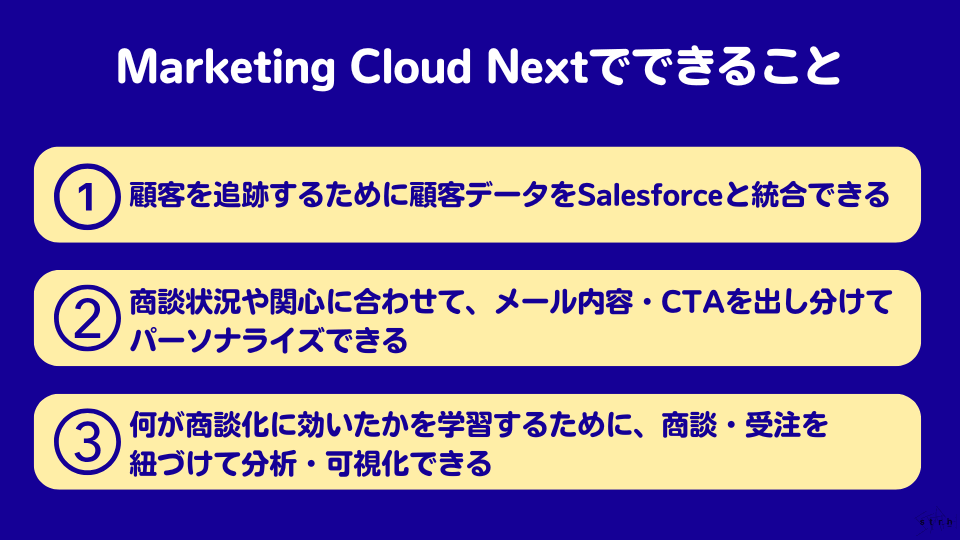 markething cloud nextでできること